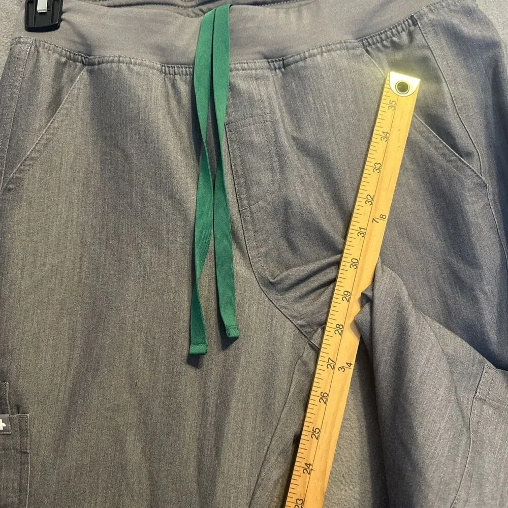 Figs Axim Cargo Scrub Pants Mens Size Small Short Graphite Gray T2001S Medical‎